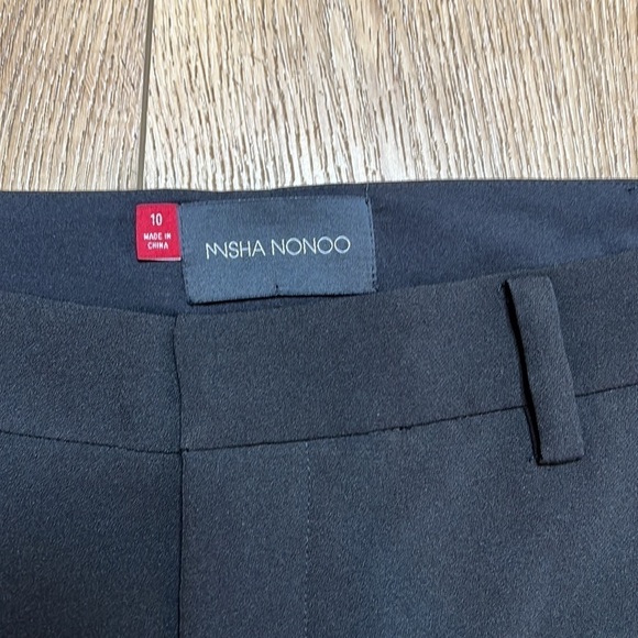 Misha Nonoo Black Trousers Size 10 - Picture 7 of 8